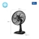 Ventilador Super Power VSP30B Preto Mondial 30cm 127V 60W - 8bac477e-c080-445b-b17d-88f9276f4a03