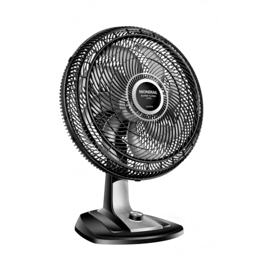 Ventilador Super Turbo 8 Pás Preto E Prata Mondial 40cm 127V 140W - Imagem principal - e9c1f9bf-77be-414e-8033-db910ae6ea51