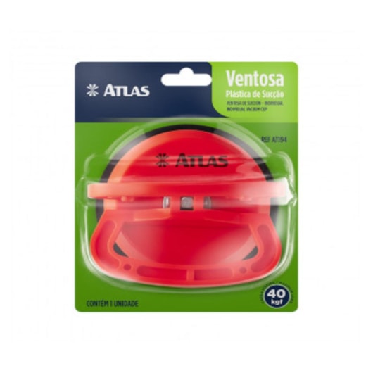 Ventosa Plástica De Sucção Dupla Atlas - Imagem principal - 5968f95a-2d2d-438f-a217-1b3c2bf3b9a7