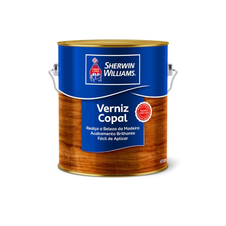 Verniz Copal Brilhante Incolor  Sherwin-Williams 3,6L