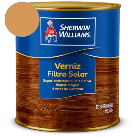 Verniz Filtro Solar Acetinado Incolor Sherwin Williams 0,9L - Imagem principal - b424a1bb-62d3-4daa-b8a9-e18d77a3d336