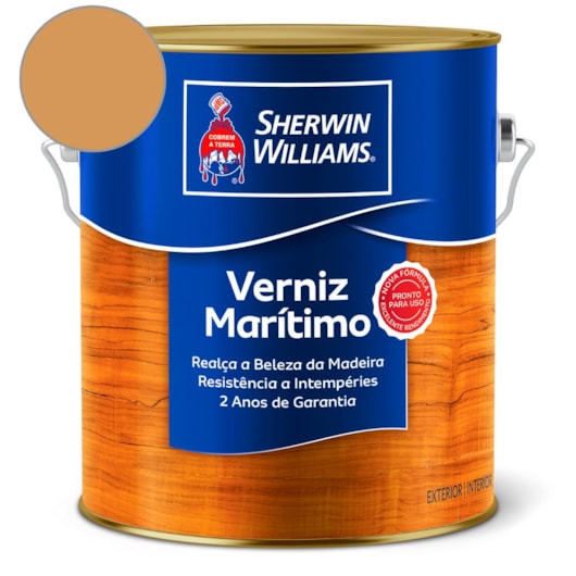 Verniz Marítimo Fosco Incolor Sherwin Williams 3,6L - Imagem principal - 00948e4a-2064-455b-aa75-2c03ced46e38