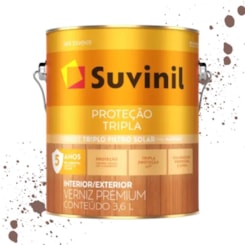 Verniz Proteção Tripla Brilhante Imbuia Suvinil 3,6L