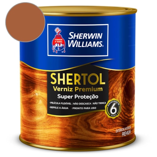 Verniz Shertol Brilhante Imbuia Sherwin Williams 0,9L - Imagem principal - bd136a06-b4de-440e-9e5b-22b46f85f437