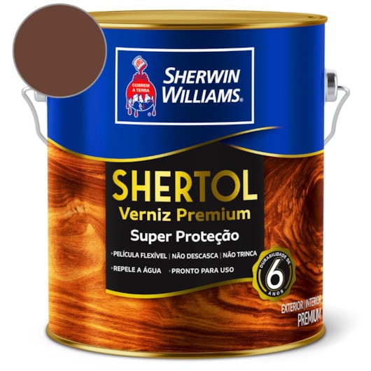 Verniz Shertol Brilhante Ipê Sherwin Williams 3,6L - Imagem principal - e97ad441-b651-418a-881d-3e9b372ea201