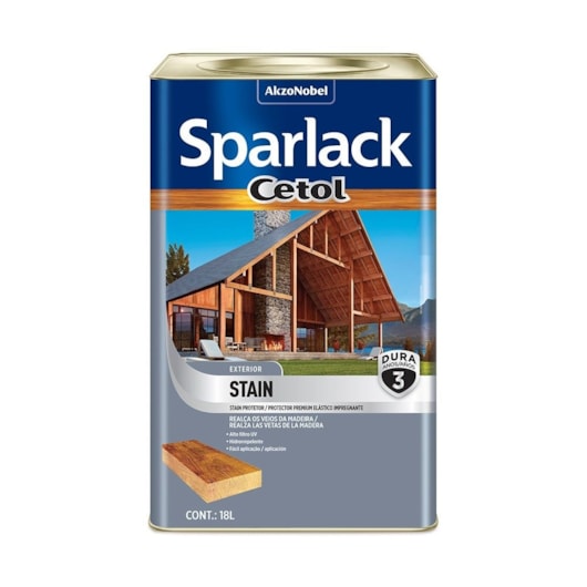 Verniz Stain Protetor Cetol Acetinado Natural 18l Sparlack Coral - Imagem principal - 175b8ae4-d7c6-4f1e-9848-9dc49efa70e1