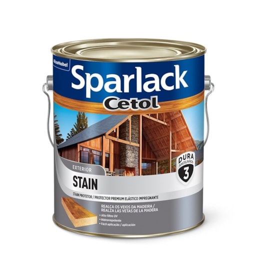 Verniz Stain Protetor Cetol Acetinado Natural Sparlack Coral 3,6L - Imagem principal - 6ff57a4f-0af8-46c1-8822-9d5970a3a146