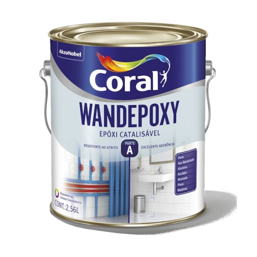 Wandepoxy Loc Base Pm 2.56L Coral - Imagem principal - 5e2fbd80-b715-4ba2-9a87-352a8fe182a4